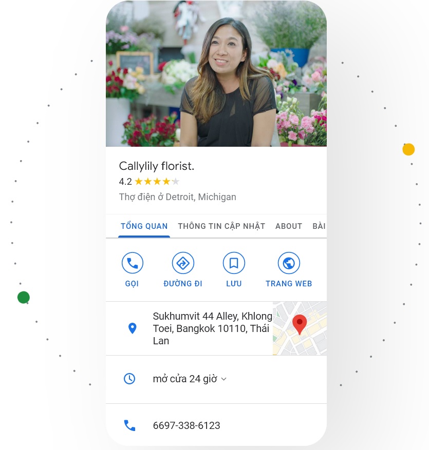 Tiếp cận nhanh khách hàng tiềm năng bằng trang Google Map