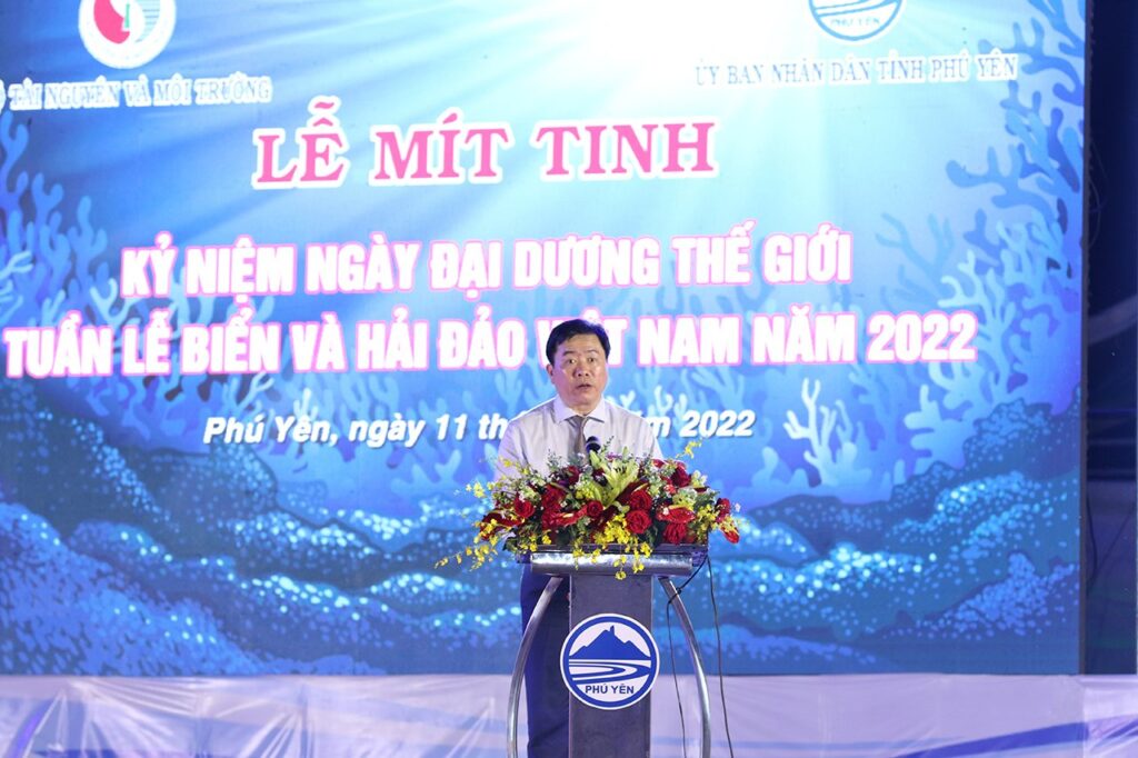 Chủ tịch UBND tỉnh Phú Yên Trần Hữu Thế phát biểu chào mừng