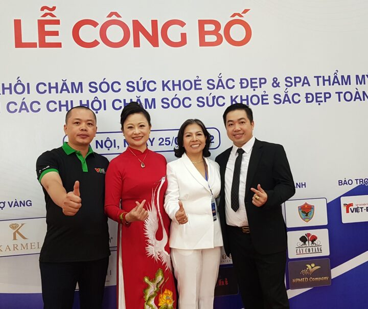 Lễ công bố QĐ thành lập Khối CSSK SĐ và Spa Thẩm mỹ Việt Nam