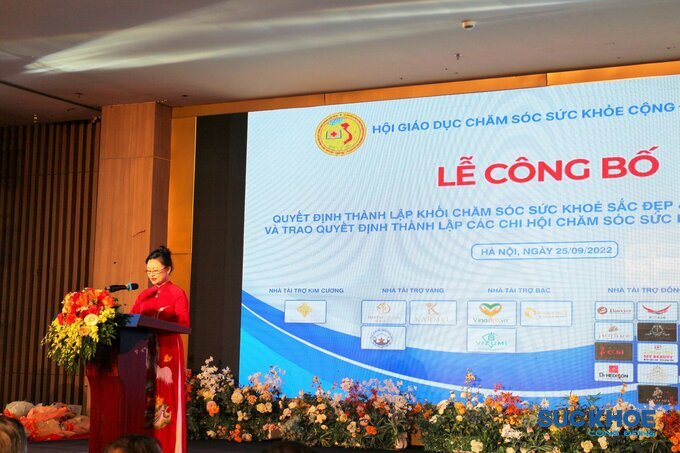 Lễ công bố Quyết định thành lập Khối Chăm sóc sức khỏe sắc đẹp và Spa Thẩm mỹ Việt Nam-6