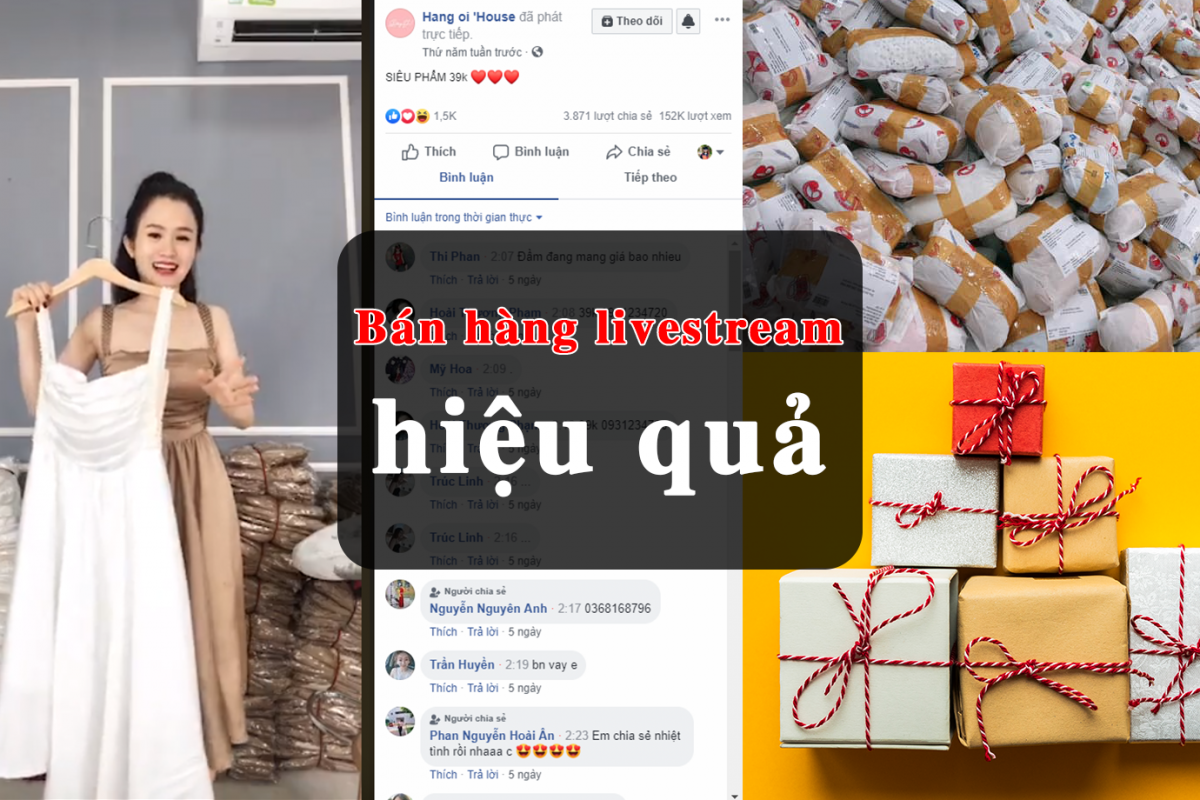 livestream chuyên nghiệp bán hàng