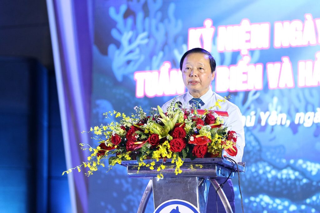 Bộ trưởng Trần Hồng Hà phát biểu