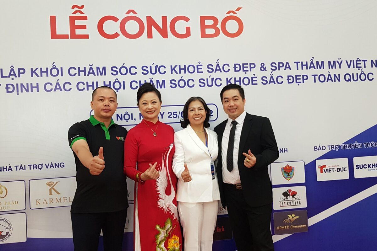Lễ công bố QĐ thành lập Khối CSSK SĐ và Spa Thẩm mỹ Việt Nam