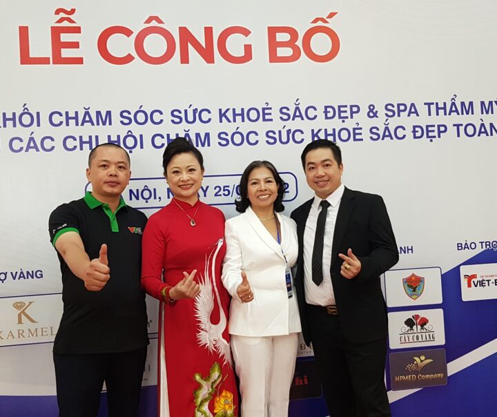 Lễ công bố QĐ thành lập Khối CSSK SĐ và Spa Thẩm mỹ Việt Nam
