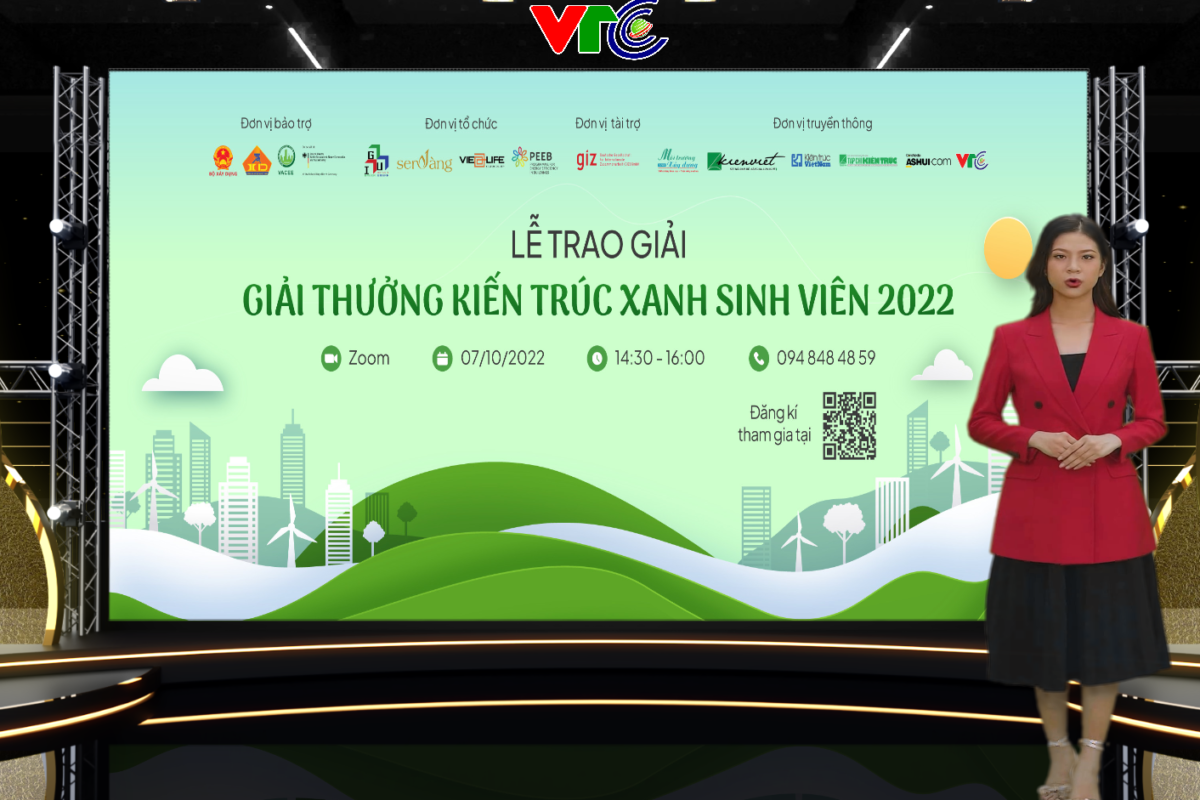 lễ trao giải kiến trúc xanh sinh viên 2022