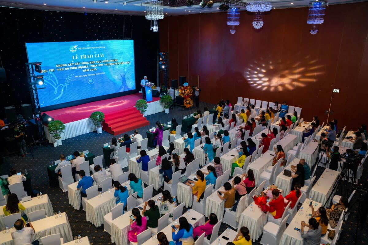 22 du an khu vuc mien Trung lot vong CK Cuoc thi Phu nu khoi nghiep 2023 1